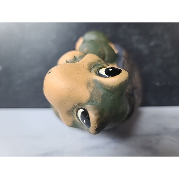 Vintage Ceramic Turtle Piggy Bank - Picture 5 of 10